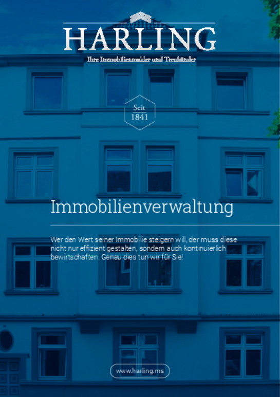 Broschüre Broschüre Immobilienverwaltung